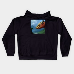 Dragon - AI-Generated Kids Hoodie